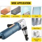VEVOR Electric Metal Nibbler 625W Nibbler Metal Cutter 1000rpm High Speed ​​Rotor Metal Nibbler 110V w Αντικατασταθείσες λεπίδες Θήκη αποθήκευσης Λαμαρίνας για κοπή από ανοξείδωτο χάλυβα, αλουμίνιο, πλαστικό