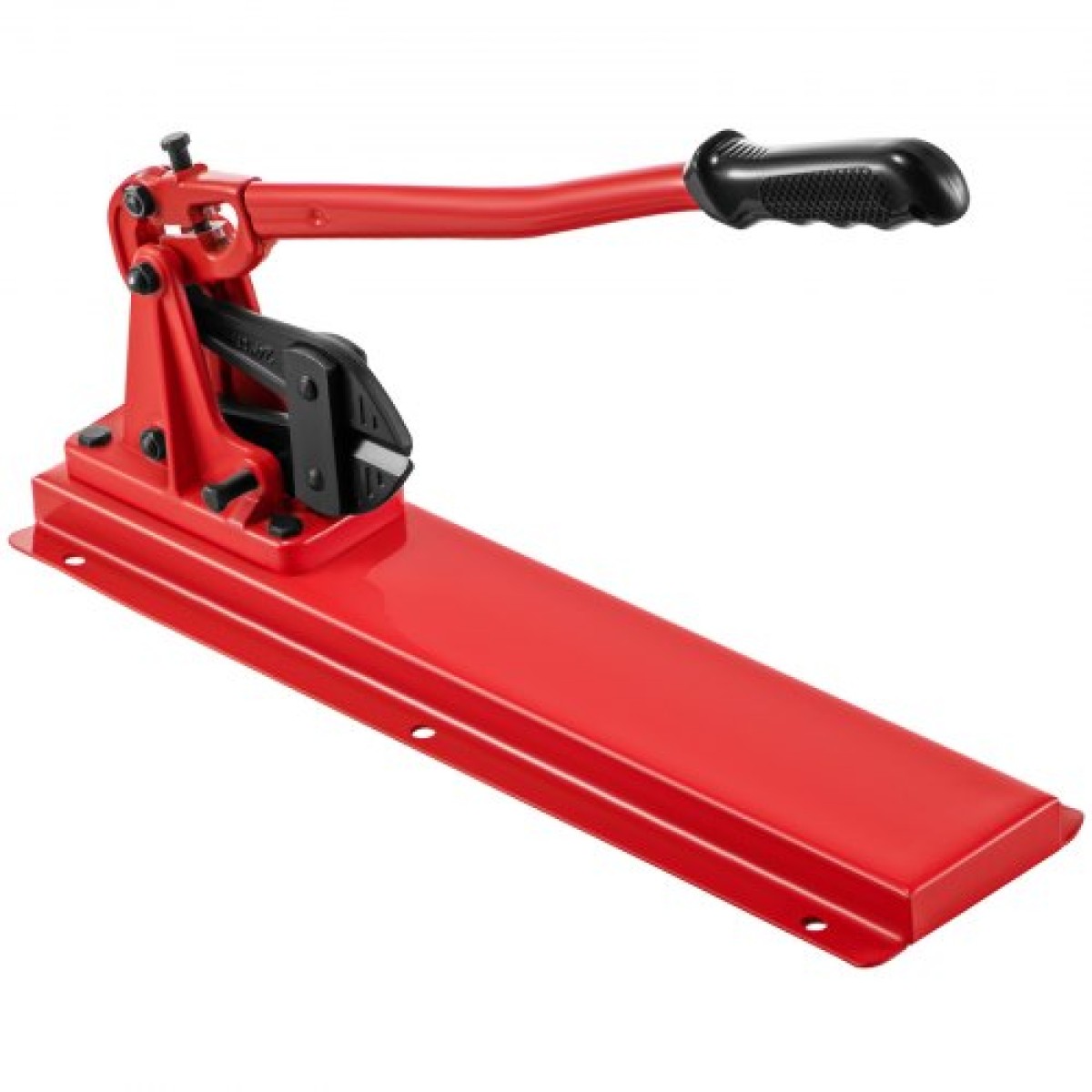 VEVOR 24\" Τύπος πάγκου Hand Swager, Cutting Capacity 3/8\" Bolt Cutter Τύπος πάγκου, σκληρότητα 35-45HRC Crimping Tool Panch Wire Rope Cable, Red Swaging Machine for Swaging and Cutting, Arm Bench Swager