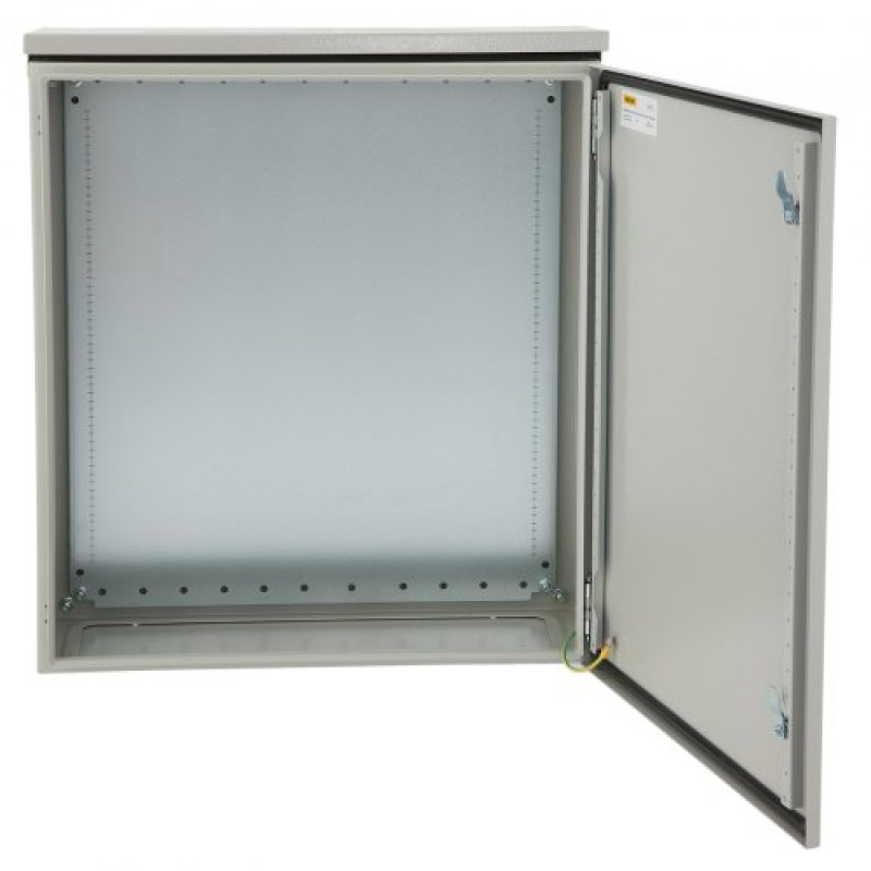 Ηλεκτρικό περίβλημα VEVOR, 60x60x30 cm, περίβλημα εξωτερικού χώρου με πιστοποίηση UL, IP65 αδιάβροχο και ανθεκτικό στη σκόνη Ανθρακούχο ατσάλι ψυχρής έλασης Ανθρακούχο κουτί διακλάδωσης για εξωτερική χρήση σε εσωτερικούς χώρους, με βροχή