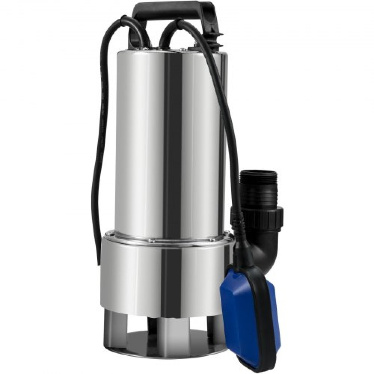 Υποβρύχια αντλία νερού VEVOR, 1300W 20000L/H, με καλώδιο 10 m και αυτόματο συνδεδεμένο διακόπτη πλωτήρα, ανοξείδωτο ατσάλι και χυτοσίδηρο για βρώμικα ή καθαρά, άδειες λίμνες κήπου, πισίνες, υδρομασάζ