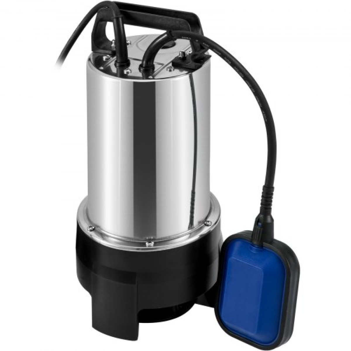 Υποβρύχια αντλία νερού VEVOR, 1100W 20000L/H, με καλώδιο 10 m και αυτόματο συνδεδεμένο διακόπτη πλωτήρα, φορητός ανοξείδωτος χάλυβας για βρώμικα ή καθαρά, πλημμύρες αποχέτευσης, άδειες λίμνες κήπων, πισίνες, υδρομασάζ