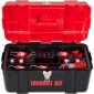 VEVOR 42 PCS Lockout Tagout Kit, Electrical Safety Loto Kit Περιλαμβάνει λουκέτα, 5 είδη κλειδαριών, Hasps, Tags & Ties, Box, Lockout Safety Tools για αφαίρεση ηλεκτρικού κινδύνου σε βιομηχανικά, μηχανήματα