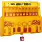VEVOR 58 PCS Lockout Tagout Kit, Electrical Safety Loto Kit περιλαμβάνει λουκέτα, Lockout Station, Hasp, Tags & Zip Ties, Lockout Tagout Safety Tools for Industrial, Electrical Power, Μηχανήματα