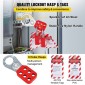 VEVOR 58 PCS Lockout Tagout Kit, Electrical Safety Loto Kit περιλαμβάνει λουκέτα, Lockout Station, Hasp, Tags & Zip Ties, Lockout Tagout Safety Tools for Industrial, Electrical Power, Μηχανήματα
