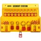 VEVOR 58 PCS Lockout Tagout Kit, Electrical Safety Loto Kit περιλαμβάνει λουκέτα, Lockout Station, Hasp, Tags & Zip Ties, Lockout Tagout Safety Tools for Industrial, Electrical Power, Μηχανήματα