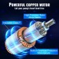 Υποβρύχια αντλία VEVOR Deep Well, 750W 230V/50Hz, 100L/min 66 m Head Sand Resistant <5%, 20 m Electric Cord, 7,6 cm Αντλίες νερού από ανοξείδωτο χάλυβα για βιομηχανική, άρδευση και οικιακή χρήση, IP68 αδιάβροχη