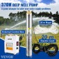 Υποβρύχια αντλία VEVOR Deep Well, 370W 230V/50Hz, 110L/min 44 m Head, με καλώδιο 20 m & εξωτερικό κιβώτιο ελέγχου, 10,2 cm Αντλίες νερού από ανοξείδωτο χάλυβα για βιομηχανική, άρδευση & οικιακή χρήση, IP68 αδιάβροχη