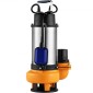 Υποβρύχια αντλία νερού VEVOR, 2200W 60000L/H, με καλώδιο 8 m και αυτόματο συνδεδεμένο διακόπτη πλωτήρα, φορητός ανοξείδωτος χάλυβας για βρώμικα ή καθαρά, πλημμύρες αποχέτευσης, άδειες λίμνες κήπου, πισίνες, υδρομασάζ