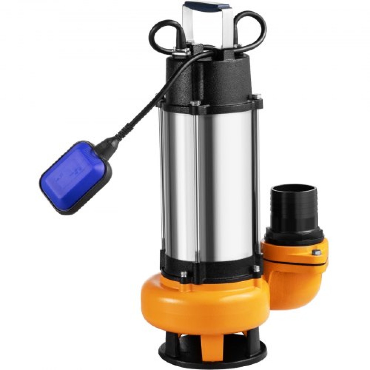 Υποβρύχια αντλία νερού VEVOR, 2200W 60000L/H, με καλώδιο 8 m και αυτόματο συνδεδεμένο διακόπτη πλωτήρα, φορητός ανοξείδωτος χάλυβας για βρώμικα ή καθαρά, πλημμύρες αποχέτευσης, άδειες λίμνες κήπου, πισίνες, υδρομασάζ