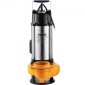 Υποβρύχια αντλία νερού VEVOR, 2200W 60000L/H, με καλώδιο 8 m και αυτόματο συνδεδεμένο διακόπτη πλωτήρα, φορητός ανοξείδωτος χάλυβας για βρώμικα ή καθαρά, πλημμύρες αποχέτευσης, άδειες λίμνες κήπου, πισίνες, υδρομασάζ