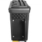 Κουτί αποθήκευσης κρεβατιού φορτηγού VEVOR, Καπάκι που κλειδώνει, Αδιάβροχο ABS Wheel Well Tool Box 6,6 Gal/20 L με λουκέτο κωδικού πρόσβασης, Συμβατό με Dodge Ram 1500 2019-2021, Πλευρά συνοδηγού, Μαύρο
