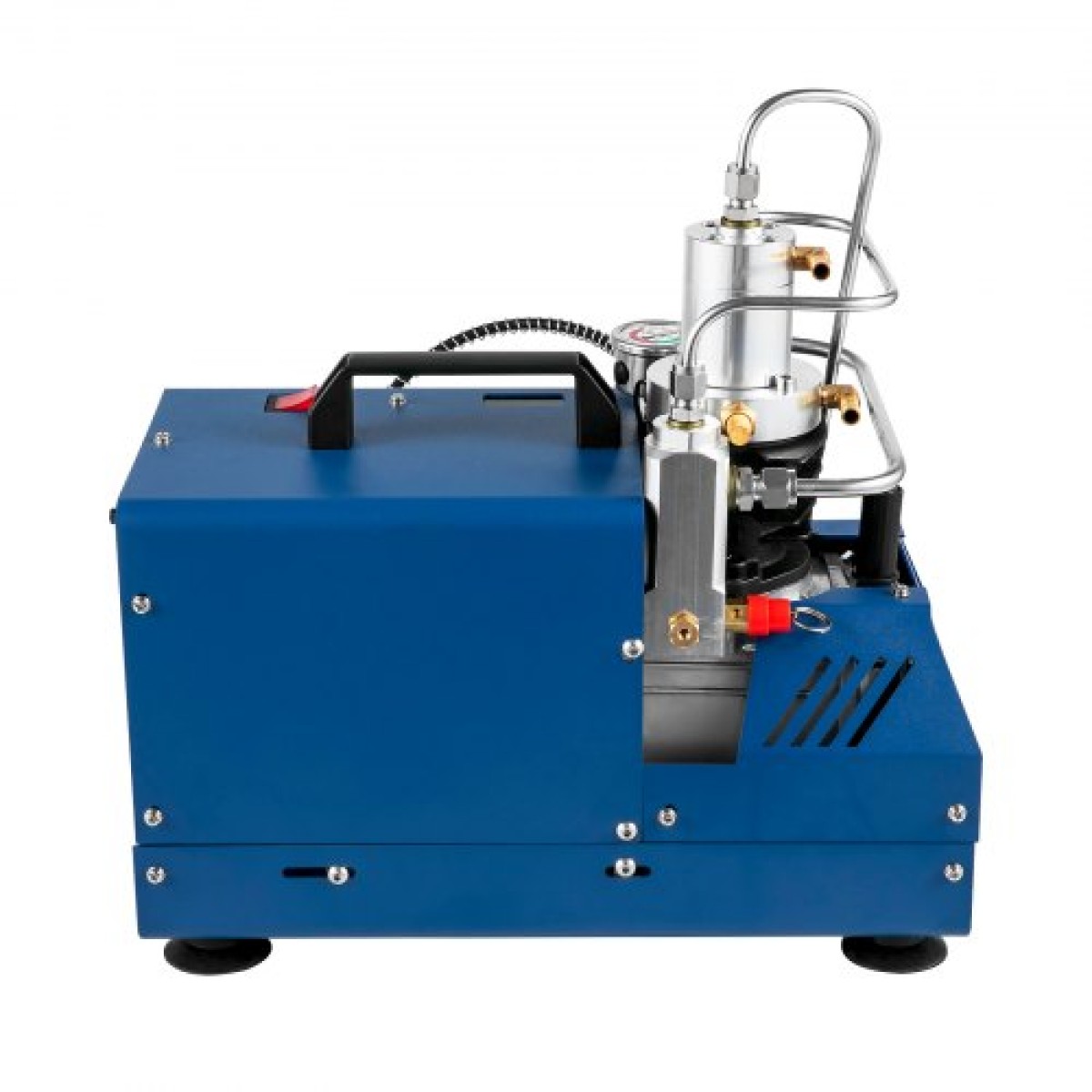 Συμπιεστής υψηλής πίεσης VEVOR, 4500PSI/30MPA/300BAR Συμπιεστής αέρα υψηλής πίεσης, 1800W 220V Χειροκίνητος αεροσυμπιεστής Stop Air Rifle Κατάλληλος για αεροβόλο τουφέκι Paintball, Τυφέκιο PCP, Αερόπιστο, Μπουκάλι κατάδυσης