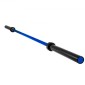 Vevor 2m Barbell Blue 15KG Weight Lifting Bar Workout Fitness Πάγκος άσκησης Μπάρα πίεσης για άρση βαρών Μπάρα βαρών Μπάρα ανύψωσης πάγκου Squat με πόρπες και σφιγκτήρες