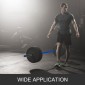 Vevor 2m Barbell Blue 15KG Weight Lifting Bar Workout Fitness Πάγκος άσκησης Μπάρα πίεσης για άρση βαρών Μπάρα βαρών Μπάρα ανύψωσης πάγκου Squat με πόρπες και σφιγκτήρες