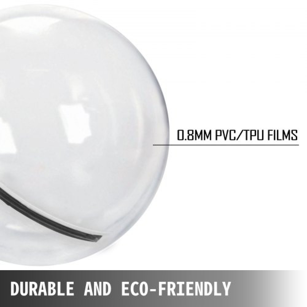 VEVOR 2m Water Walker Ball Φουσκωτό Pvc Κολύμβηση Zorb Ball Αδιάβροχο