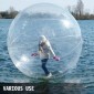 VEVOR 2m Water Walker Ball Φουσκωτό Pvc Κολύμβηση Zorb Ball Αδιάβροχο