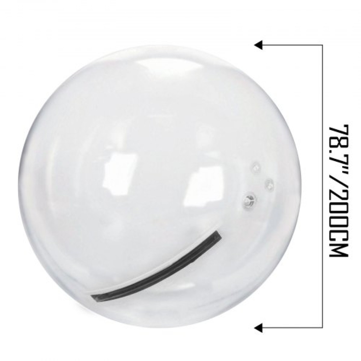 VEVOR 2m Water Walker Ball Φουσκωτό Pvc Κολύμβηση Zorb Ball Αδιάβροχο