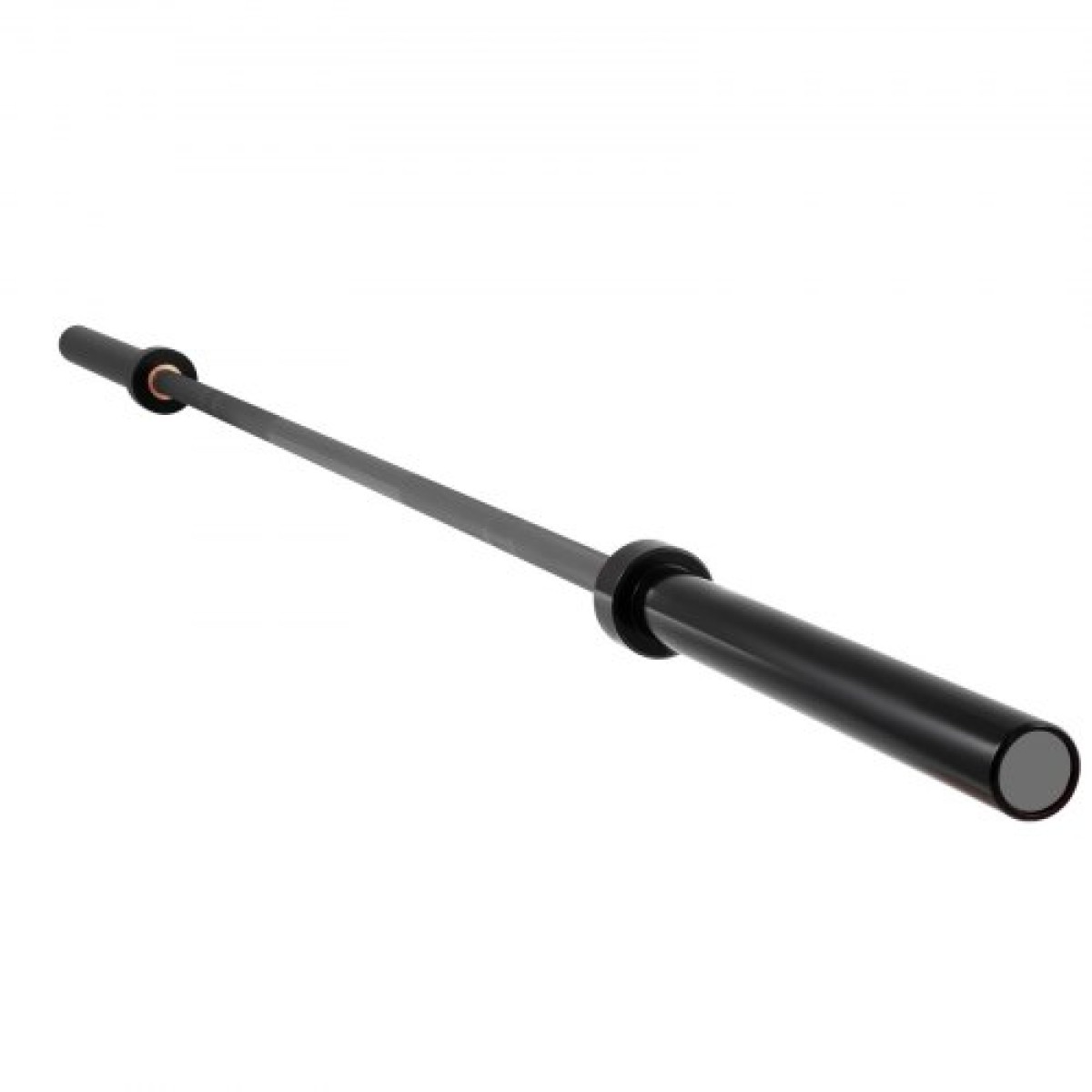 Vevor 2m Barbell 15kg Weight Lifting Bar Workout Fitness Πάγκος άσκησης Μπάρα πίεσης για άρση βαρών Μπάρα βαρών Μπάρα ανύψωσης πάγκου Squat με αγκράφες και σφιγκτήρες γκρι