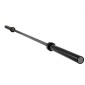 Vevor 2m Barbell 15kg Weight Lifting Bar Workout Fitness Πάγκος άσκησης Μπάρα πίεσης για άρση βαρών Μπάρα βαρών Μπάρα ανύψωσης πάγκου Squat με αγκράφες και σφιγκτήρες γκρι
