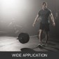 Vevor 2m Barbell 15kg Weight Lifting Bar Workout Fitness Πάγκος άσκησης Μπάρα πίεσης για άρση βαρών Μπάρα βαρών Μπάρα ανύψωσης πάγκου Squat με αγκράφες και σφιγκτήρες γκρι