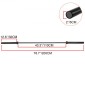 Vevor 2m Barbell 15kg Weight Lifting Bar Workout Fitness Πάγκος άσκησης Μπάρα πίεσης για άρση βαρών Μπάρα βαρών Μπάρα ανύψωσης πάγκου Squat με αγκράφες και σφιγκτήρες γκρι