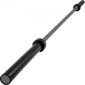 Vevor 2m Barbell 15kg Weight Lifting Bar Workout Fitness Πάγκος άσκησης Μπάρα πίεσης για άρση βαρών Μπάρα βαρών Μπάρα ανύψωσης πάγκου Squat με αγκράφες και σφιγκτήρες γκρι