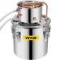 VEVOR Still Distillery Kit 12,5 L Κιτ απόσταξης αιθέριων ελαίων νερού με αντλία νερού
