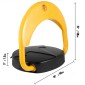 VEVOR 20M Automatic Remote Control Lock Parking, Carport Space Stall Barrier 98,5 FT Private Car Parking Lock Space Lock, Car Park Driveway Guard Saver Automatic Barrier Remote Controlled…