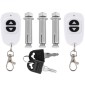 VEVOR 20M Automatic Remote Control Lock Parking, Carport Space Stall Barrier 98,5 FT Private Car Parking Lock Space Lock, Car Park Driveway Guard Saver Automatic Barrier Remote Controlled…