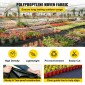 VEVOR 200 x 9144 cm Premium Weed Barrier Fabric Heavy Duty 90,7 g, Υφαντό ύφασμα ελέγχου ζιζανίων, Υψηλή διαπερατότητα καλό για παρτέρι, ύφασμα γεωύφασμα για το υπόστρωμα, κάλυμμα εδάφους από πολυαιθυλένιο