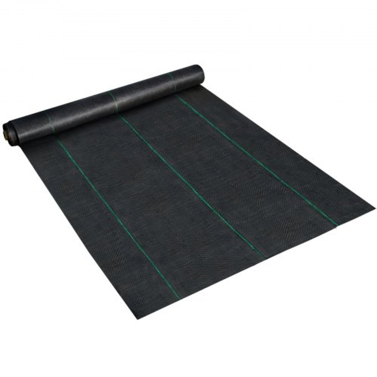 VEVOR 200 x 9144 cm Premium Weed Barrier Fabric Heavy Duty 90,7 g, Υφαντό ύφασμα ελέγχου ζιζανίων, Υψηλή διαπερατότητα καλό για παρτέρι, ύφασμα γεωύφασμα για το υπόστρωμα, κάλυμμα εδάφους από πολυαιθυλένιο