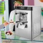 Εμπορική σκληρή παγωτομηχανή 3,5-4,4 UK Gallon/H Stainless Steel Ice Cream Maker