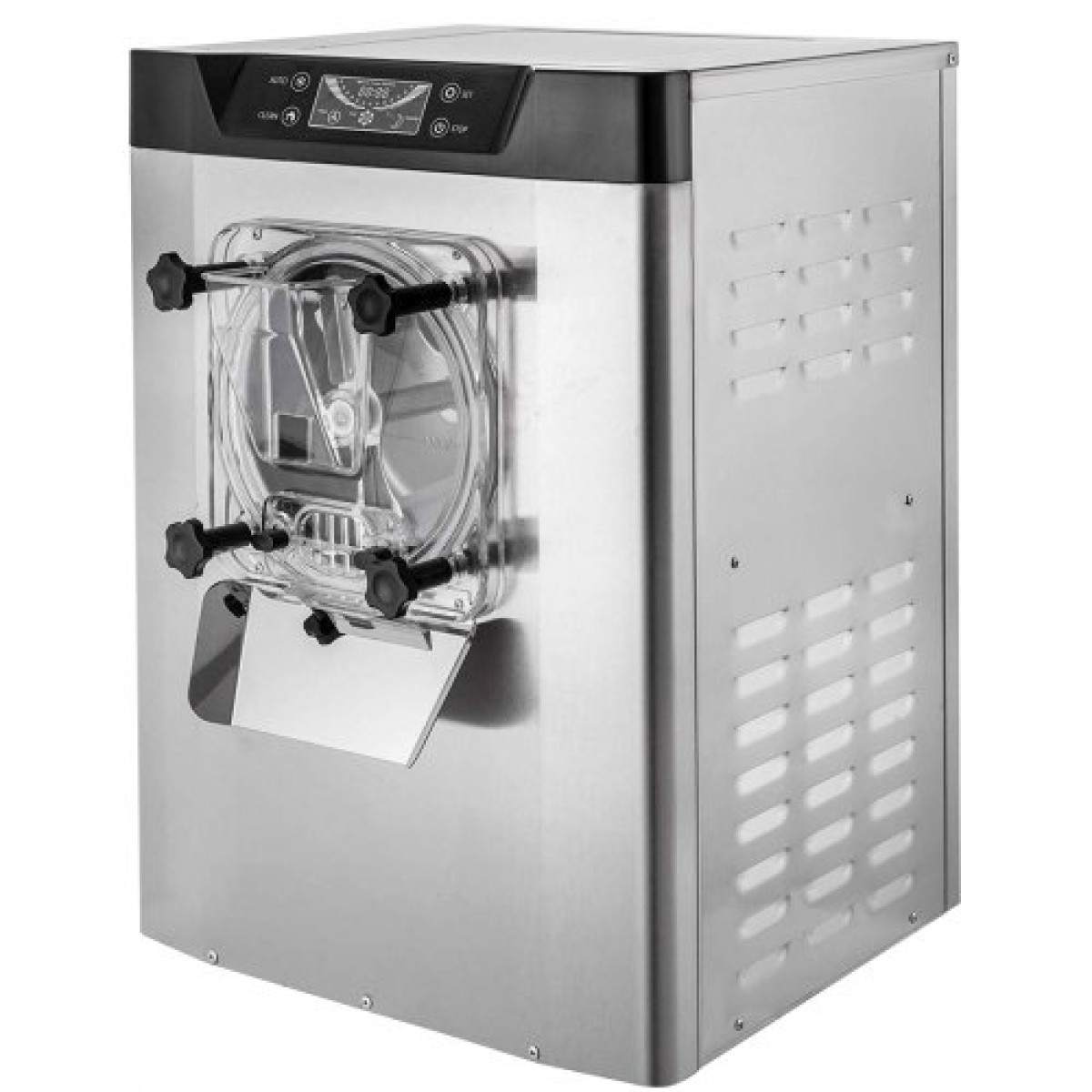 Εμπορική σκληρή παγωτομηχανή 3,5-4,4 UK Gallon/H Stainless Steel Ice Cream Maker