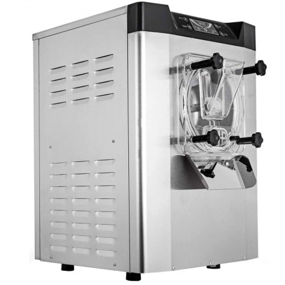 Εμπορική σκληρή παγωτομηχανή 3,5-4,4 UK Gallon/H Stainless Steel Ice Cream Maker