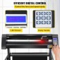 VEVOR Vinyl Cutter, 870mm Vinyl Plotter, LED Screen Plotter Cutter, Ημιαυτόματο ενσωματωμένο οπτικό μάτι για ακριβή καθοδήγηση, συμβατό με λογισμικό SignMaster για σύστημα Windows με βάση