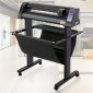 VEVOR Vinyl Cutter, 870mm Vinyl Plotter, LED Screen Plotter Cutter, Ημιαυτόματο ενσωματωμένο οπτικό μάτι για ακριβή καθοδήγηση, συμβατό με λογισμικό SignMaster για σύστημα Windows με βάση