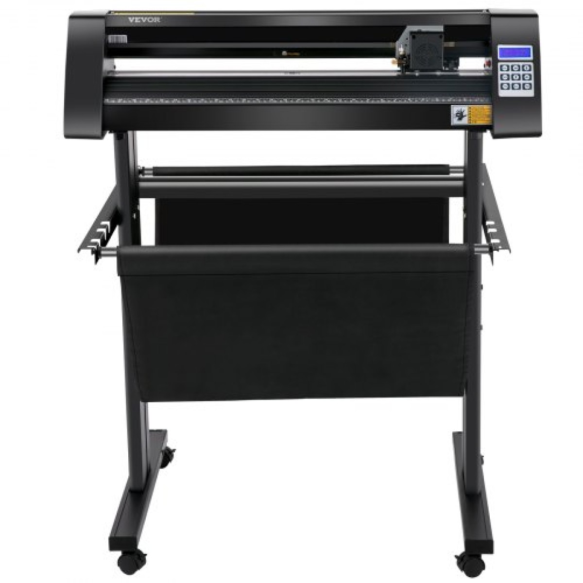 VEVOR Vinyl Cutter, 870mm Vinyl Plotter, LED Screen Plotter Cutter, Ημιαυτόματο ενσωματωμένο οπτικό μάτι για ακριβή καθοδήγηση, συμβατό με λογισμικό SignMaster για σύστημα Windows με βάση