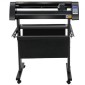 VEVOR Vinyl Cutter, 870mm Vinyl Plotter, LED Screen Plotter Cutter, Ημιαυτόματο ενσωματωμένο οπτικό μάτι για ακριβή καθοδήγηση, συμβατό με λογισμικό SignMaster για σύστημα Windows με βάση