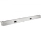 VEVOR Πισίνα Υπερχείλισης Καταρράκτη 151x11,5x8 cm Ανοξείδωτο Σιντριβάνι πισίνας με πολύχρωμη λωρίδα LED, σύνδεσμος σωλήνα, τηλεχειριστήριο, ανθεκτικό στη διάβρωση για λιμνούλα, εξωτερικός κήπος