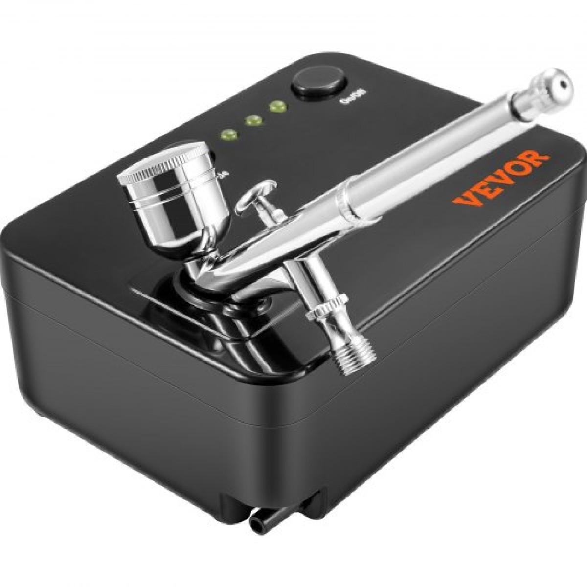 Κιτ VEVOR Airbrush, φορητό σετ αερογράφου με συμπιεστή, κιτ συστήματος αερογράφου με αερογράφο πολλαπλών χρήσεων Gravity Feed, Art Nail Cookie Tattoo Makeup Cake Decorating Spray Model Craf