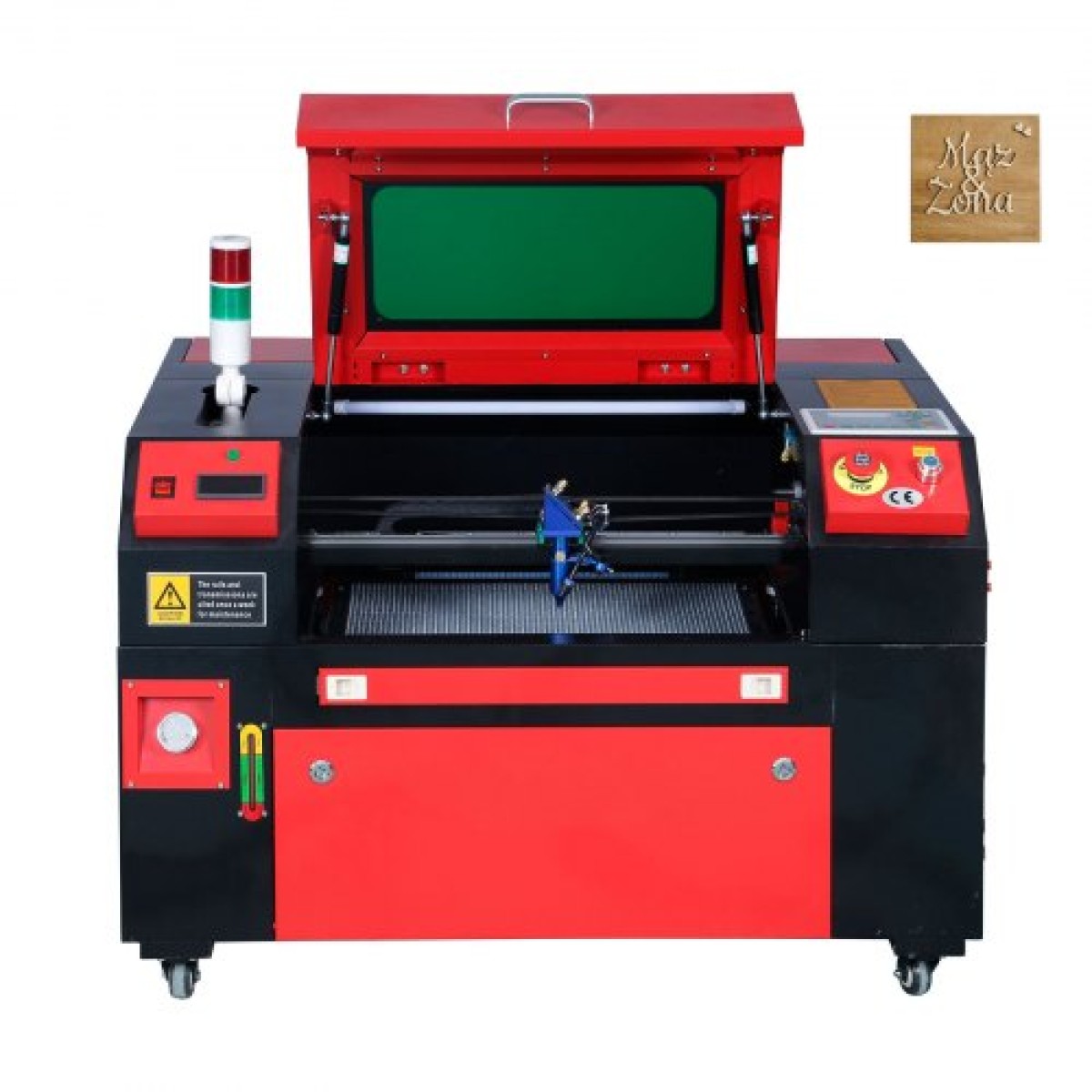Μηχάνημα κοπής λέιζερ VEVOR 50W CO2, 30 x 51 cm (12 x 20 in), 500 mm/s (19,7 IPS) με 2-Way Pass Air Assist, Συμβατό με LightBurn, CorelDRAW, AutoCAD, Windows, Mac OS, Linux, για Fabric More Acry