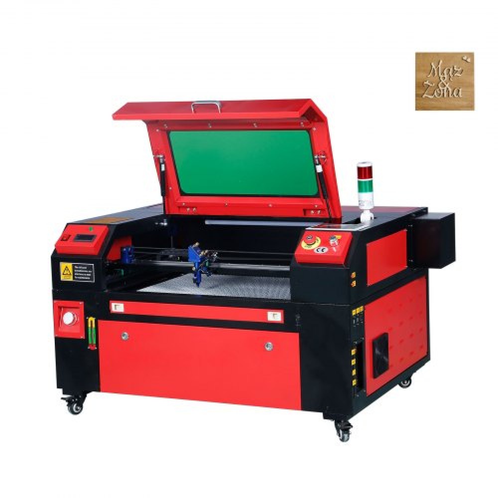 Μηχάνημα κοπής λέιζερ VEVOR 60W CO2, 41 x 61 cm (16 x 24 in), 500 mm/s (19,7 IPS) με 2-Way Pass Air Assist, Συμβατό με LightBurn, CorelDRAW, AutoCAD, Windows, Mac OS, Linux, για Fabric More Acry