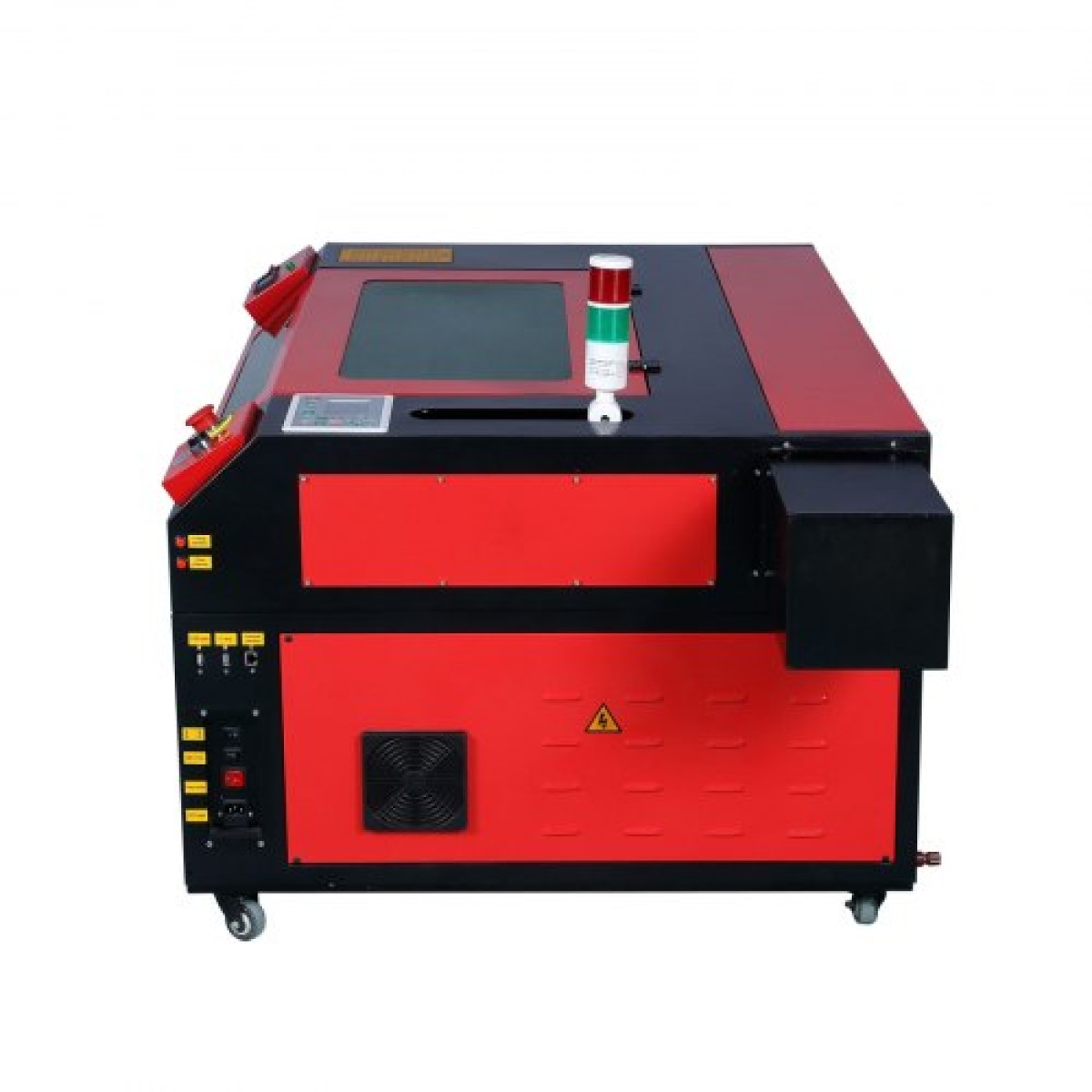 Μηχάνημα κοπής λέιζερ VEVOR 80W CO2, 51 x 71 cm (20 x 28 ίντσες), 500 mm/s (19,7 IPS) με 2-Way Pass Air Assist, Συμβατό με LightBurn, CorelDRAW, AutoCAD, Windows, Mac OS, Linux, για Fabric More Acry