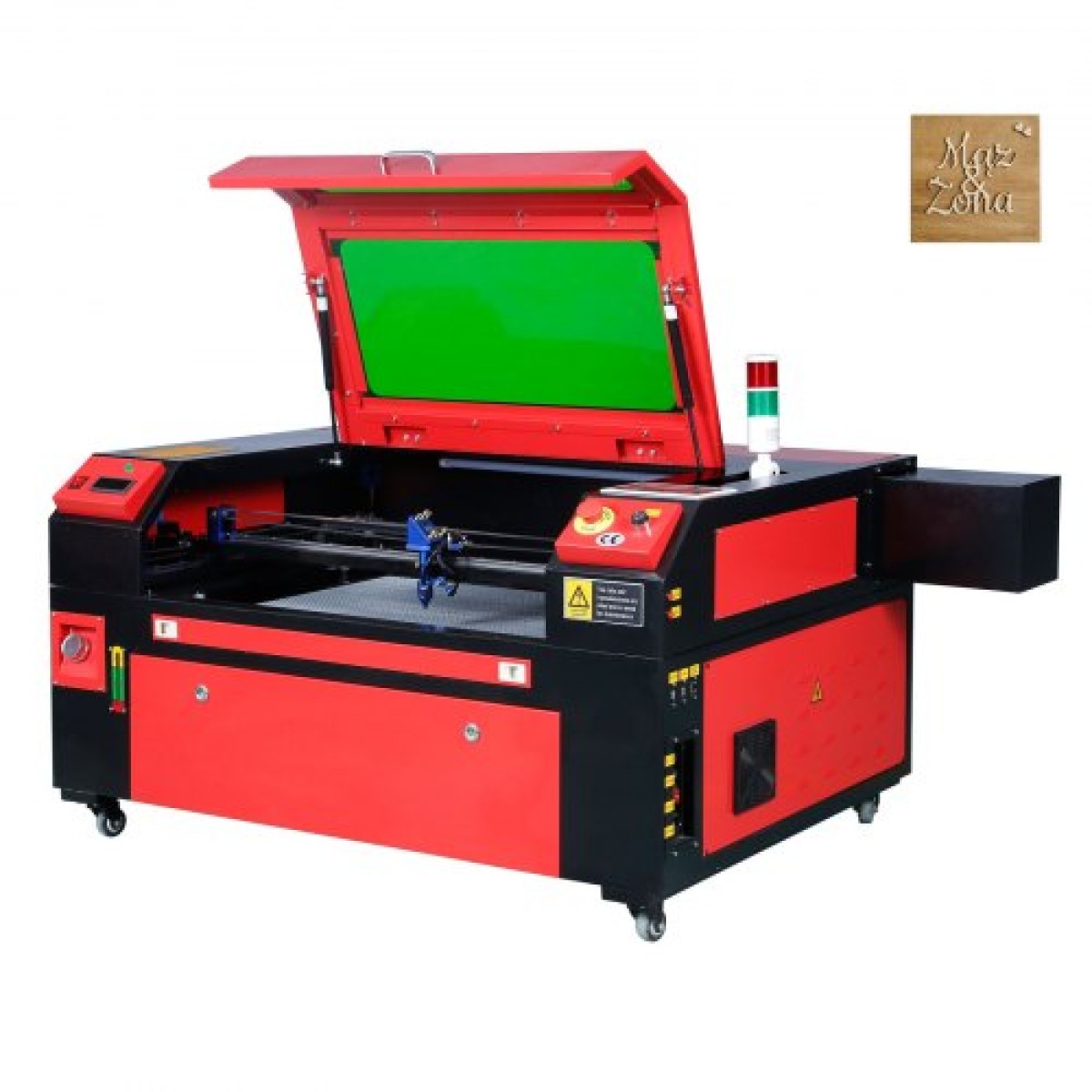 Μηχάνημα κοπής λέιζερ VEVOR 80W CO2, 51 x 71 cm (20 x 28 ίντσες), 500 mm/s (19,7 IPS) με 2-Way Pass Air Assist, Συμβατό με LightBurn, CorelDRAW, AutoCAD, Windows, Mac OS, Linux, για Fabric More Acry