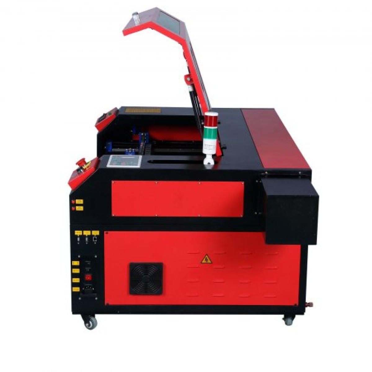 Μηχάνημα κοπής λέιζερ VEVOR 80W CO2, 51 x 71 cm (20 x 28 ίντσες), 500 mm/s (19,7 IPS) με 2-Way Pass Air Assist, Συμβατό με LightBurn, CorelDRAW, AutoCAD, Windows, Mac OS, Linux, για Fabric More Acry