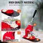 Μηχάνημα κουμπιών VEVOR, 25mm (1 ίντσα) Badge Punch Press Kit, Children DIY Gifts Pin Maker, Button Making Supplies with 500pcs Button Parts & Circle Cutter & Magic Book
