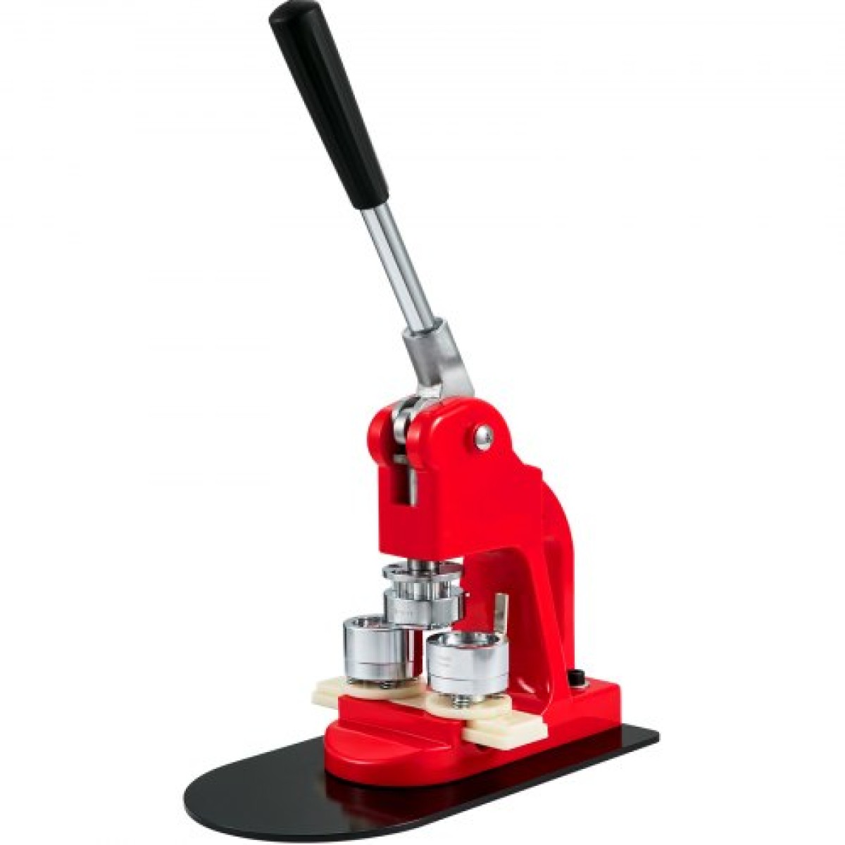 Μηχάνημα κουμπιών VEVOR, 25mm (1 ίντσα) Badge Punch Press Kit, Children DIY Gifts Pin Maker, Button Making Supplies with 500pcs Button Parts & Circle Cutter & Magic Book