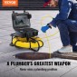 VEVOR Sewer Camera Pipe Inspection Camera 22,9 cm 720p Screen Pipe Camera 91,4m