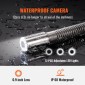 VEVOR Sewer Camera Pipe Inspection Camera 22,9 cm 720p Screen Pipe Camera 119,8m