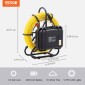 VEVOR Sewer Camera Pipe Inspection Camera 22,9 cm 720p Screen Pipe Camera 119,8m